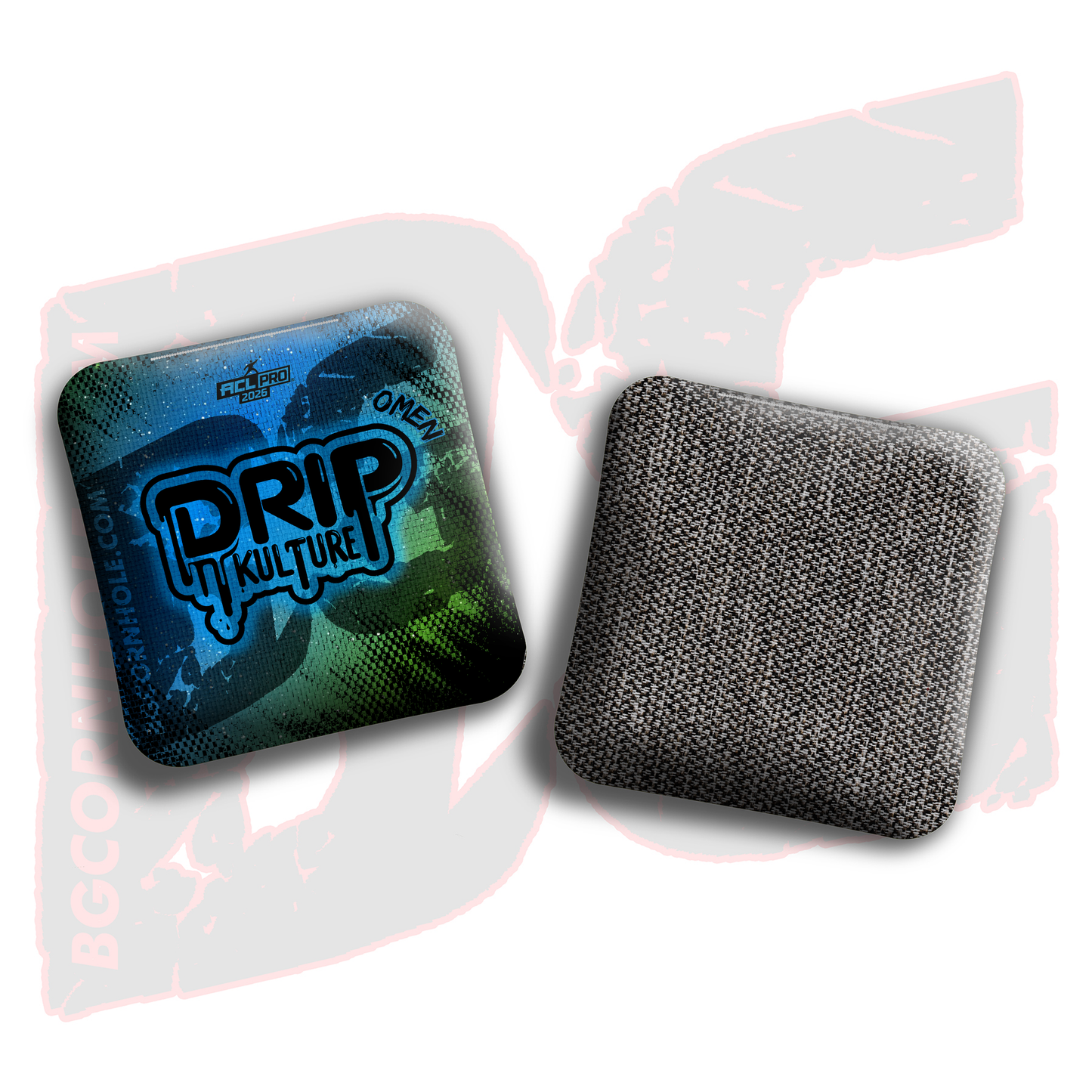 2026 Multiple Bag Models - DK x BG "The Dark Prophecy " - ACL Pro Stamped Cornhole Bags - Set of 4 Bags