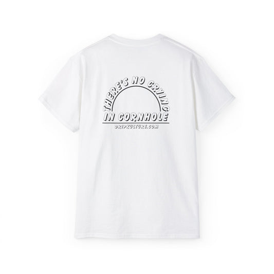 No crying in cornhole Unisex Tee - Multiple Colors