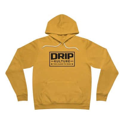 Drip Kulture "Too Clean To Miss" Unisex Sponge Fleece Hoodie - Multiple Colors