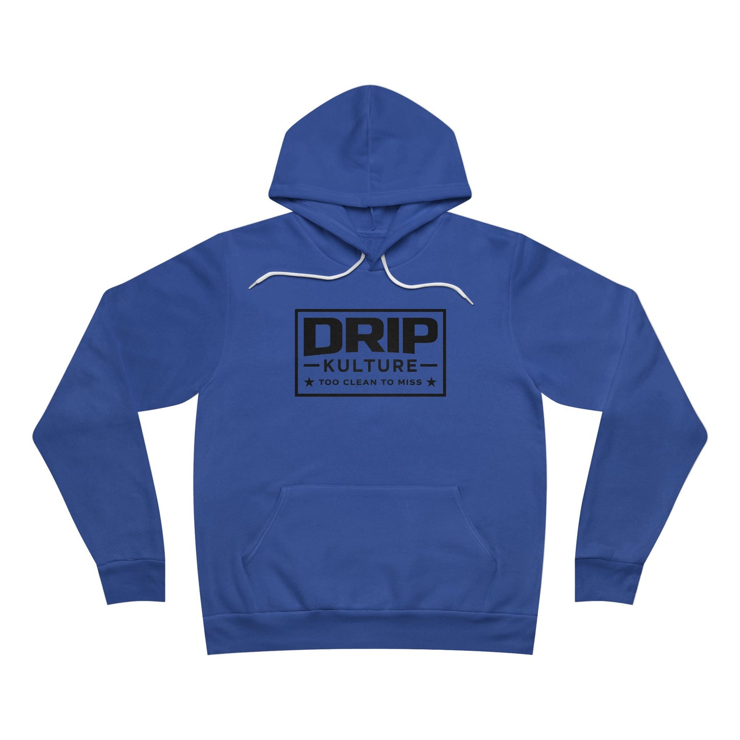 Drip Kulture "Too Clean To Miss" Unisex Sponge Fleece Hoodie - Multiple Colors