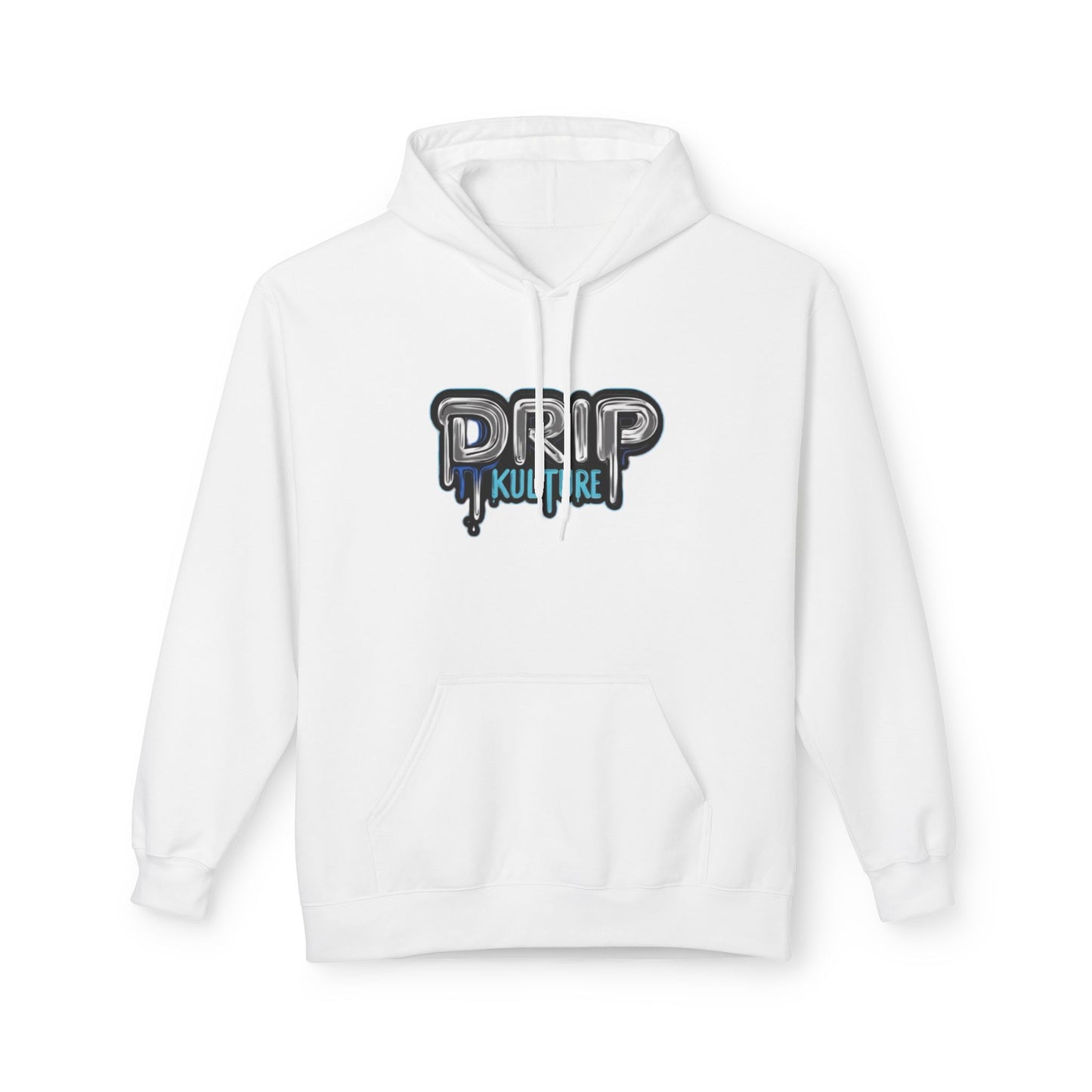 Drip Kulture Blue/Silver Unisex Hoodie - Multiple Colors