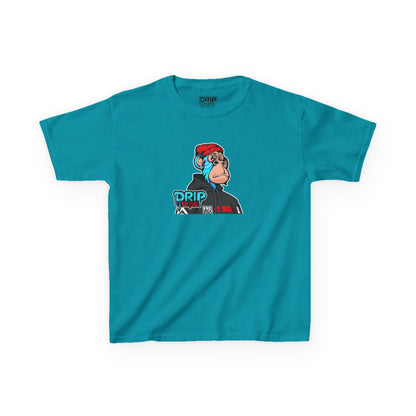 Youth NFT Blue Lightning Drip Kulture Tee - Multiple Colors