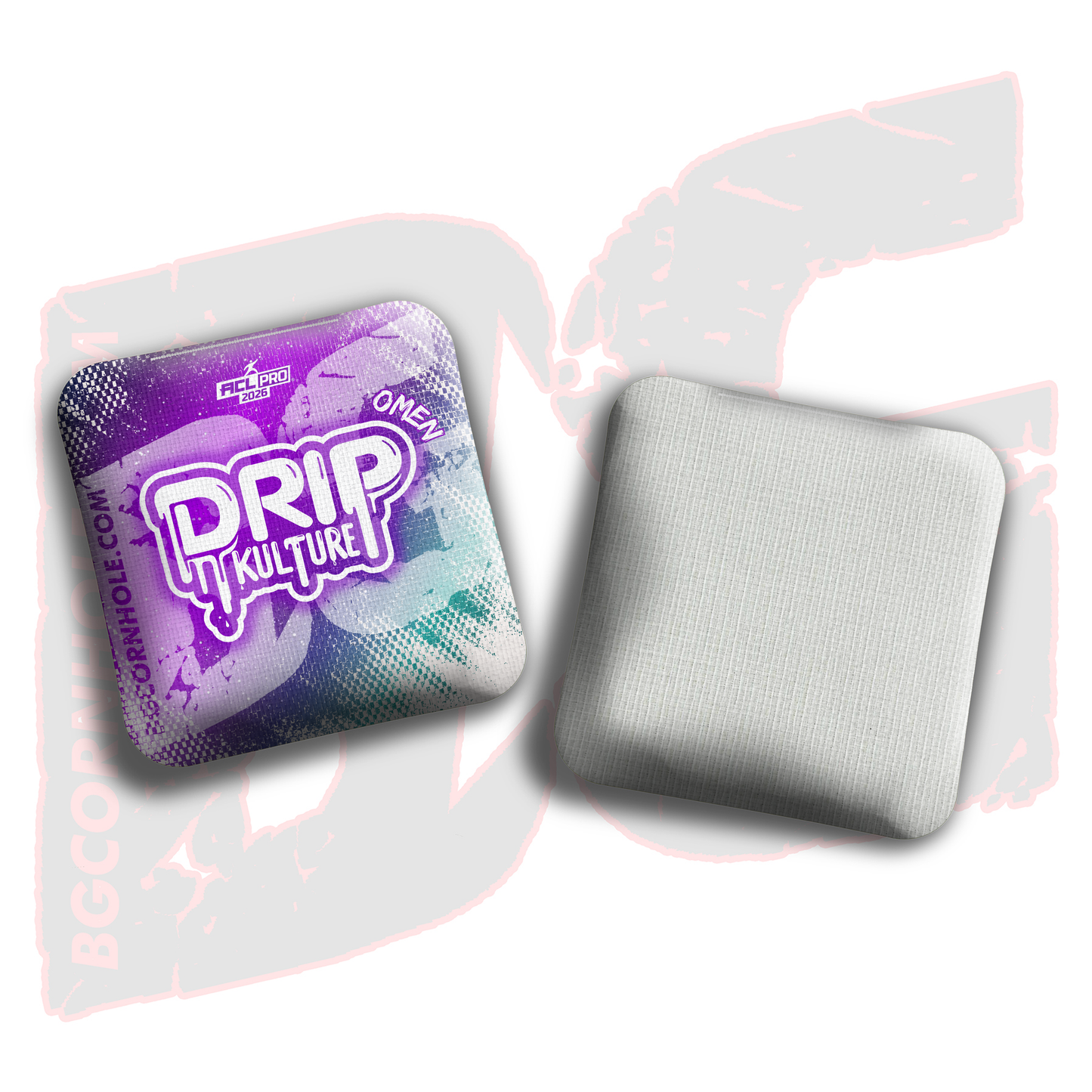 2026 Multiple Bag Models - DK x BG "The Light Prophecy " - ACL Pro Stamped Cornhole Bags - Set of 4 Bags