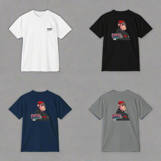 NFT Original Drip Kulture Unisex Pocket T-Shirt - Multiple Colors