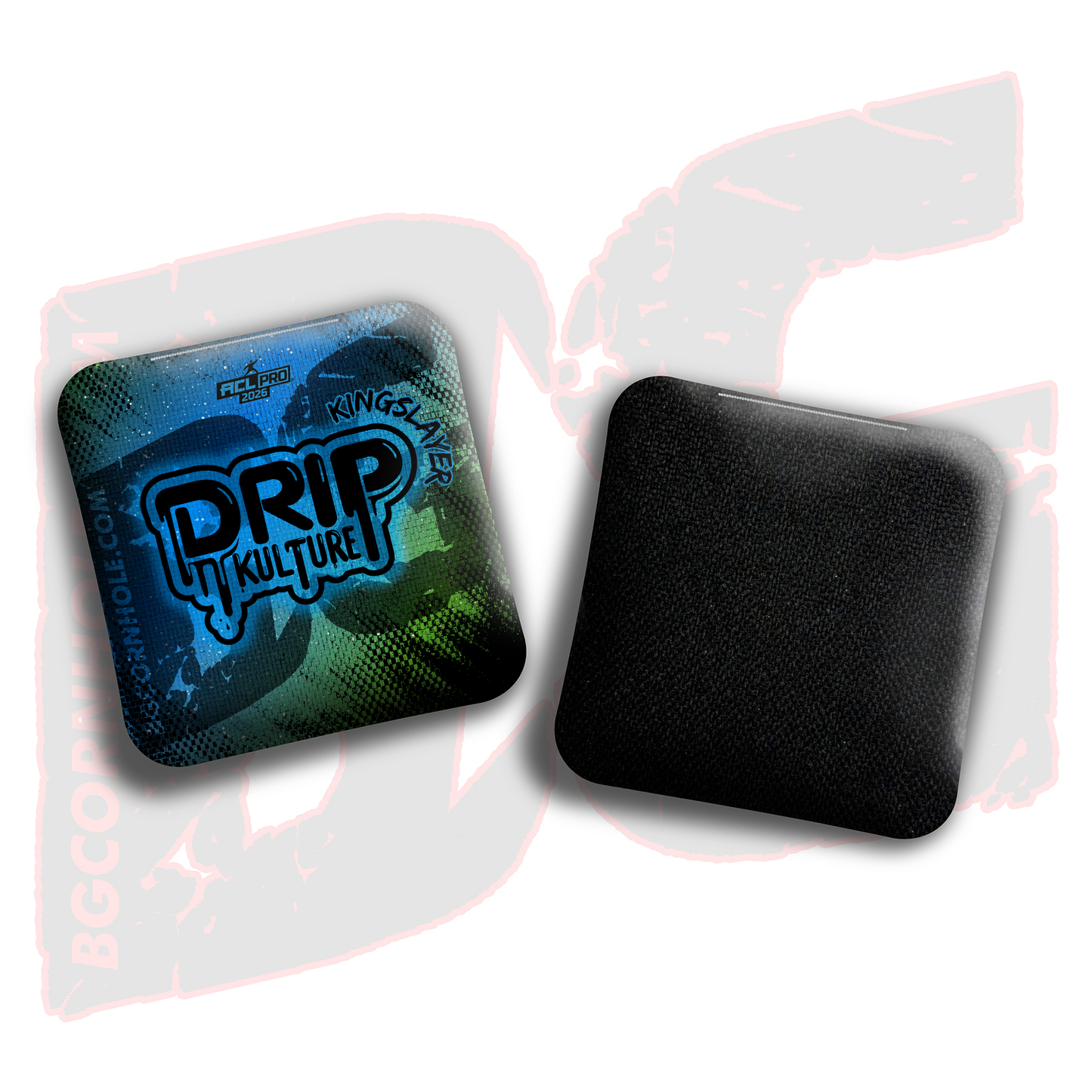 2026 Multiple Bag Models - DK x BG "The Dark Prophecy " - ACL Pro Stamped Cornhole Bags - Set of 4 Bags