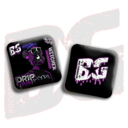 2026 Multiple Bag Models - DK x BG "NFT CIRCUITS" - ACL Pro Stamped Cornhole Bags - Set of 4 Bags