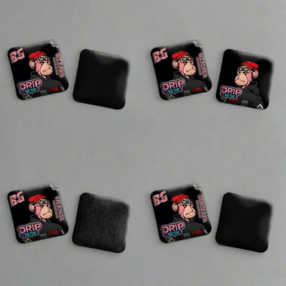 2025 Multiple Bag Models - DK x BG "NFT Original" - ACL Pro Stamped Cornhole Bags - Set of 4 Bags