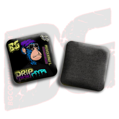 2026 Multiple Bag Models - DK x BG "NFT SPOTS" - ACL Pro Stamped Cornhole Bags - Set of 4 Bags