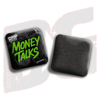 2026 Multiple Bag Models - DK x BG "Money Talks" - ACL Pro Stamped Cornhole Bags - Set of 4 Bags