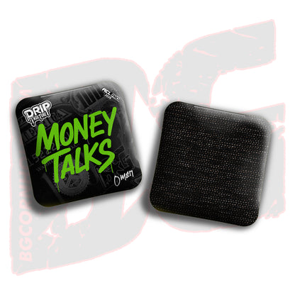 2026 Multiple Bag Models - DK x BG "Money Talks" - ACL Pro Stamped Cornhole Bags - Set of 4 Bags
