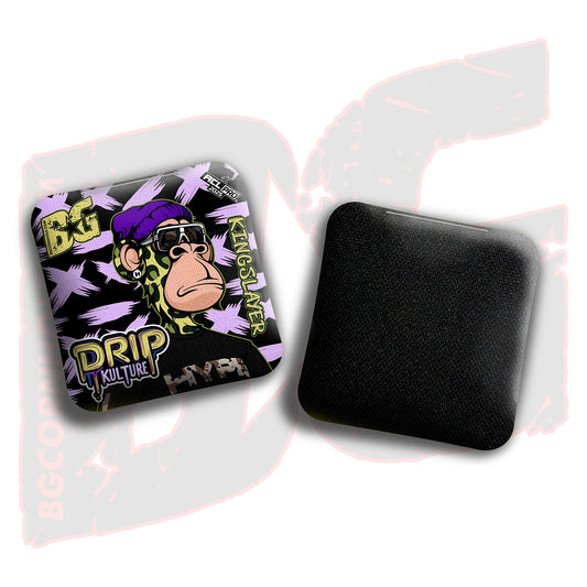 2025 Multiple Bag Models -DK x BG "NFT Spotted - ACL Pro Stamped Cornhole Bags - Set of 4 Bags