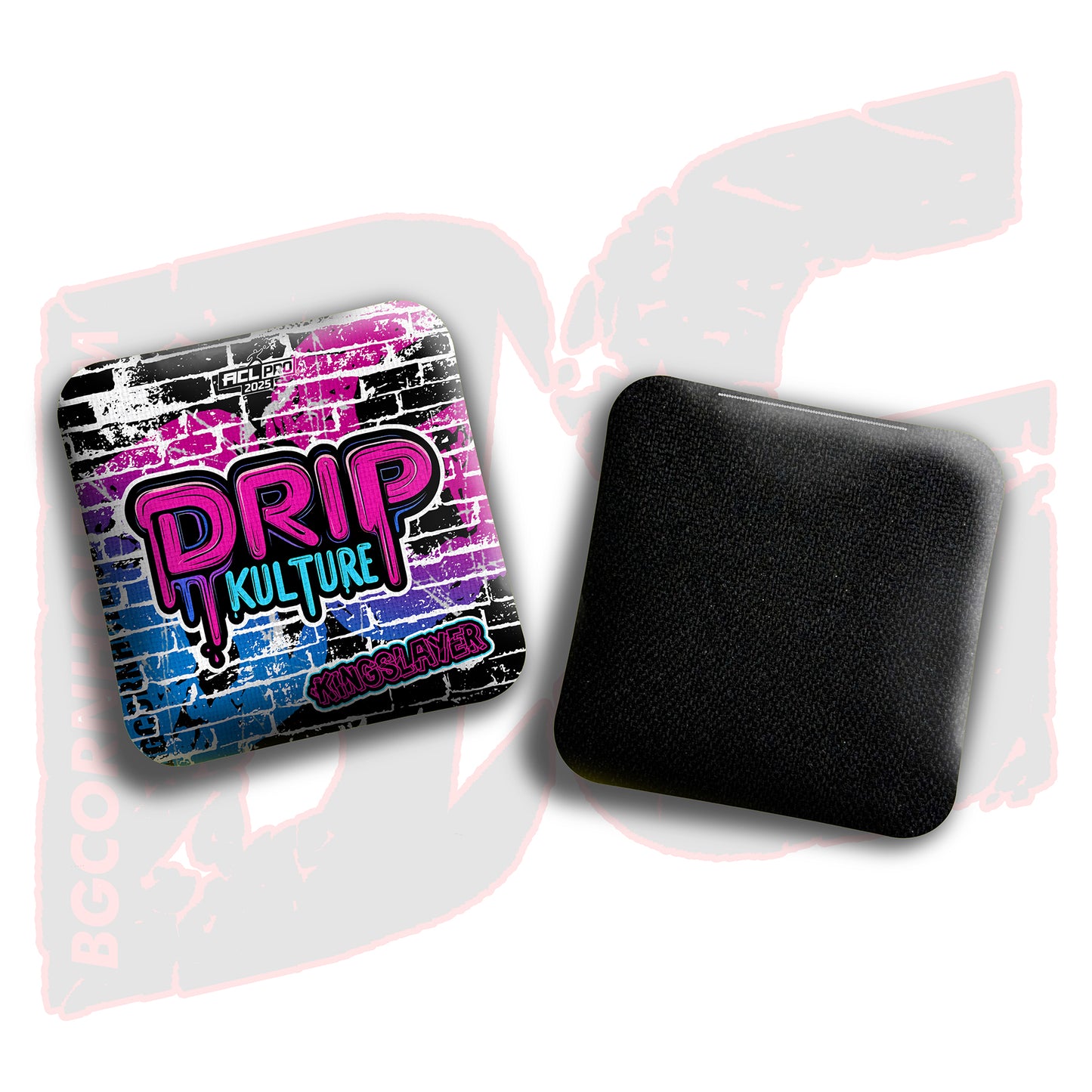 2025 Multiple Bag Models - DK x BG "Brick" - ACL Pro Stamped Cornhole Bags - Set of 4 Bags