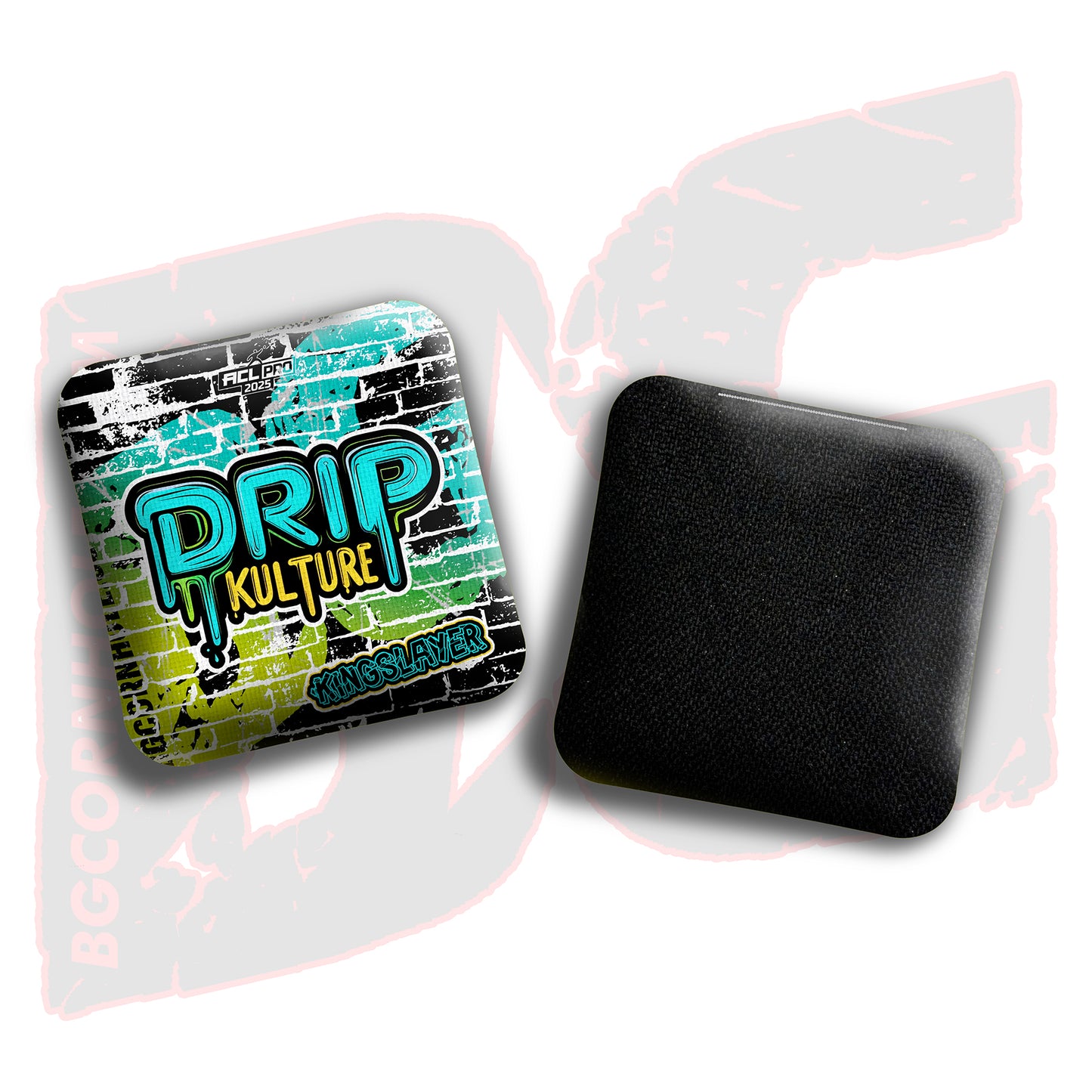 2025 Multiple Bag Models - DK x BG "Brick" - ACL Pro Stamped Cornhole Bags - Set of 4 Bags