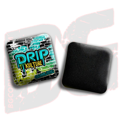 2025 Multiple Bag Models - DK x BG "Brick" - ACL Pro Stamped Cornhole Bags - Set of 4 Bags
