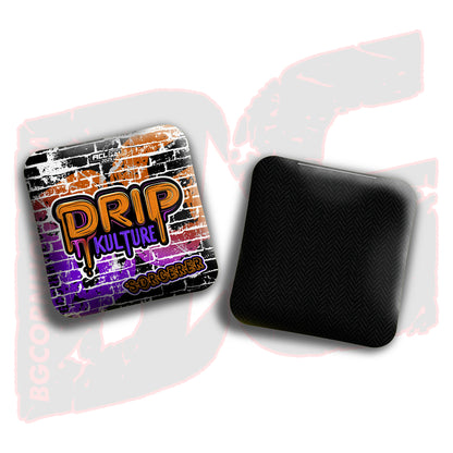 2025 Multiple Bag Models - DK x BG "Brick" - ACL Pro Stamped Cornhole Bags - Set of 4 Bags