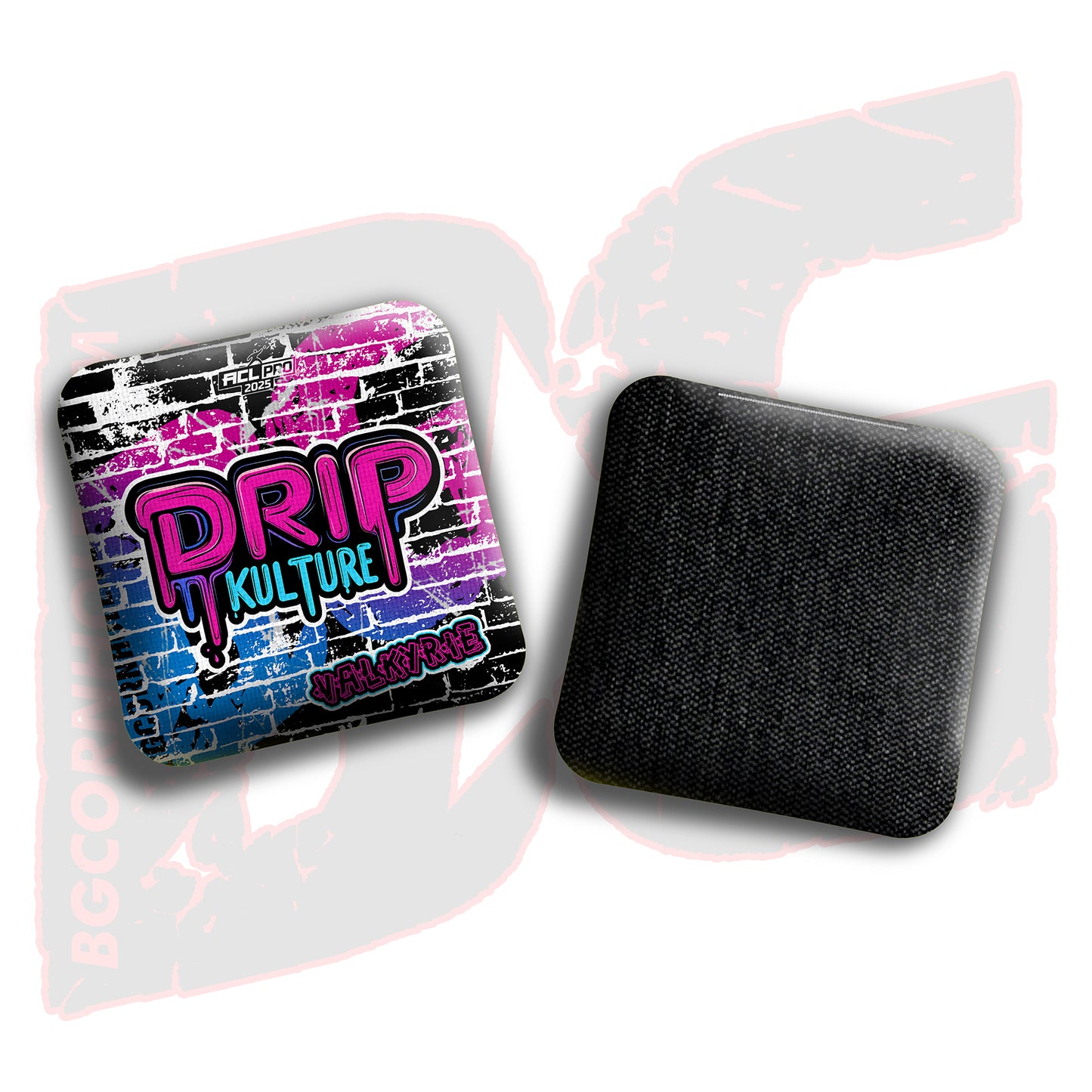 2025 Multiple Bag Models - DK x BG "Brick" - ACL Pro Stamped Cornhole Bags - Set of 4 Bags