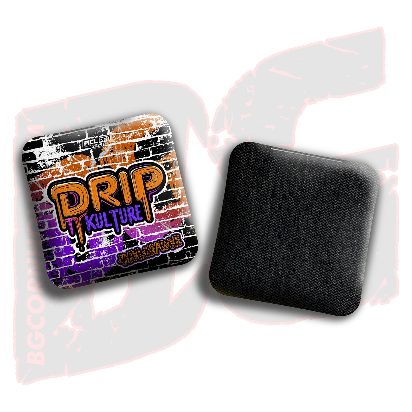 2025 Multiple Bag Models - DK x BG "Brick" - ACL Pro Stamped Cornhole Bags - Set of 4 Bags