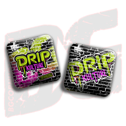 2025 Multiple Bag Models - DK x BG "Brick" - ACL Pro Stamped Cornhole Bags - Set of 4 Bags