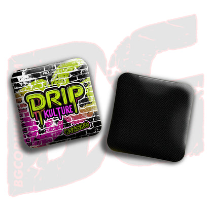 2025 Multiple Bag Models - DK x BG "Brick" - ACL Pro Stamped Cornhole Bags - Set of 4 Bags