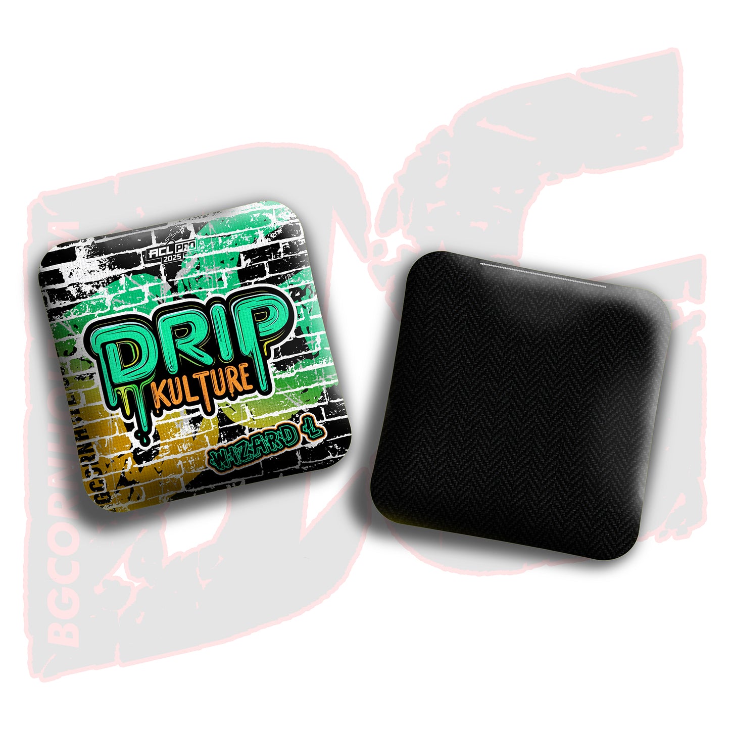 2025 Multiple Bag Models - DK x BG "Brick" - ACL Pro Stamped Cornhole Bags - Set of 4 Bags