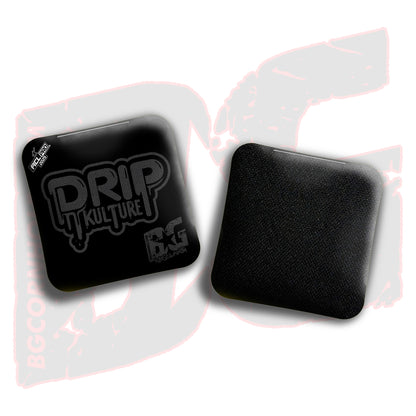 2025 Multiple Bag Models - DK x BG "Blackout" - ACL Pro Stamped Cornhole Bags - Set of 4 Bags