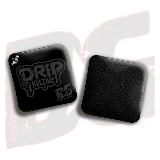 2025 Multiple Bag Models - DK x BG "Blackout" - ACL Pro Stamped Cornhole Bags - Set of 4 Bags