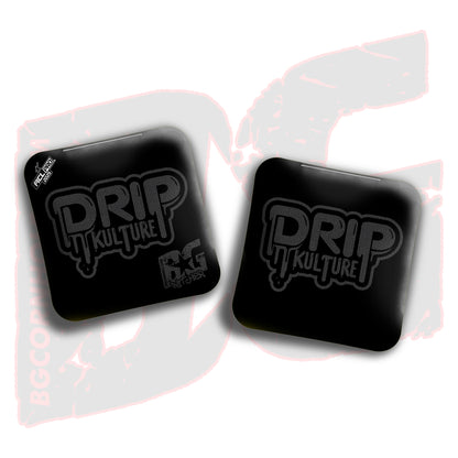 2025 Multiple Bag Models - DK x BG "Blackout" - ACL Pro Stamped Cornhole Bags - Set of 4 Bags