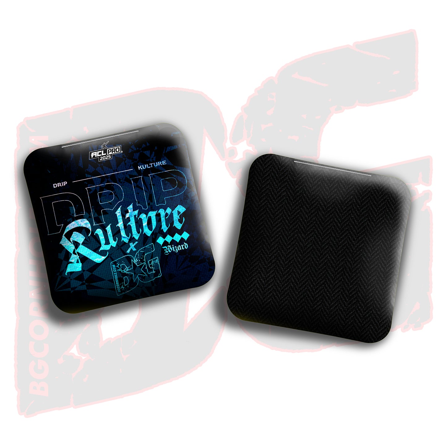 2025 Multiple Bag Models - DK x BG "Diamond" - ACL Pro Stamped Cornhole Bags - Set of 4 Bags
