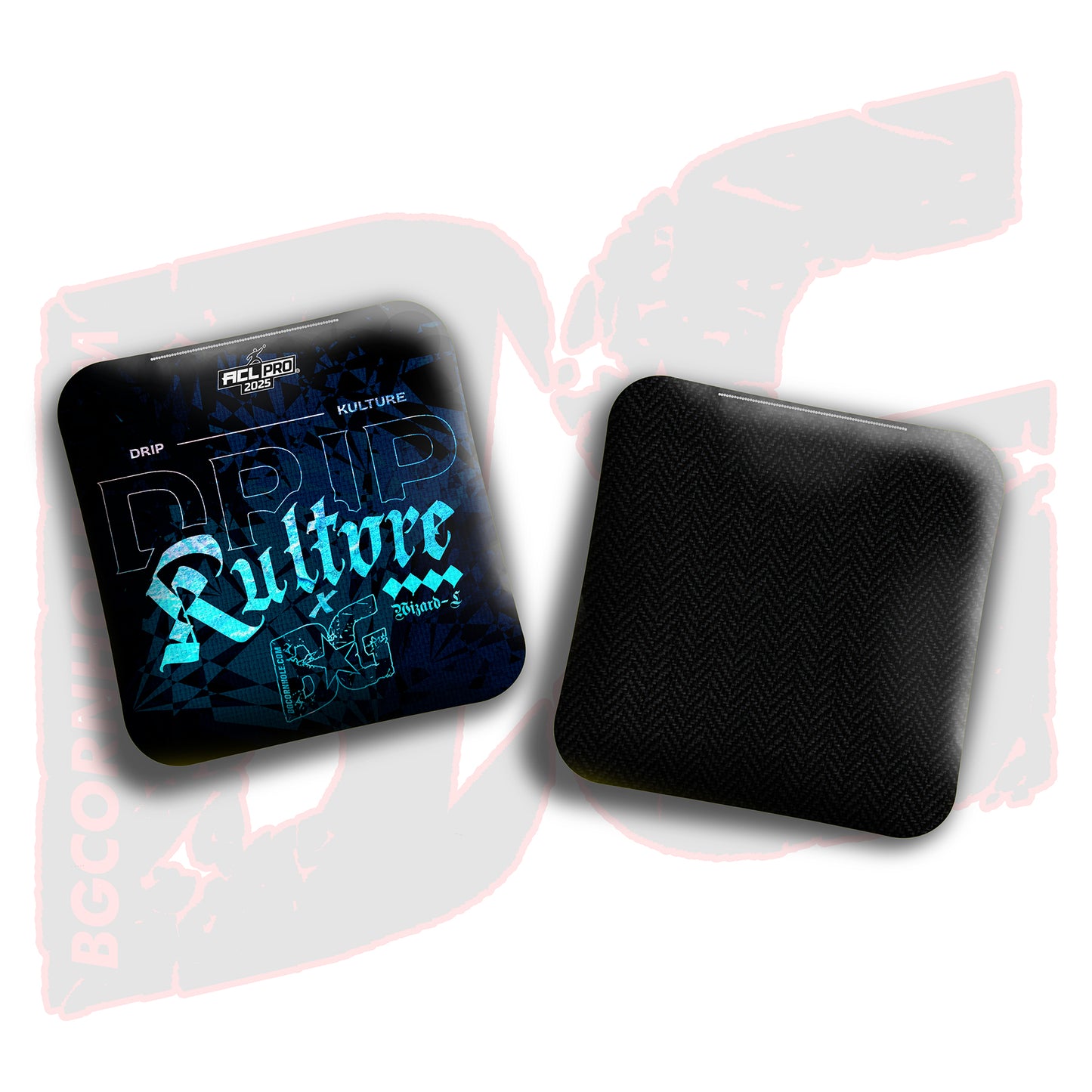2025 Multiple Bag Models - DK x BG "Diamond" - ACL Pro Stamped Cornhole Bags - Set of 4 Bags