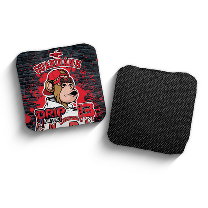 2026 Brotherhood Cornhole Guardian Drip Kulture Collaboration ACL Pro Stamped Cornhole Bags