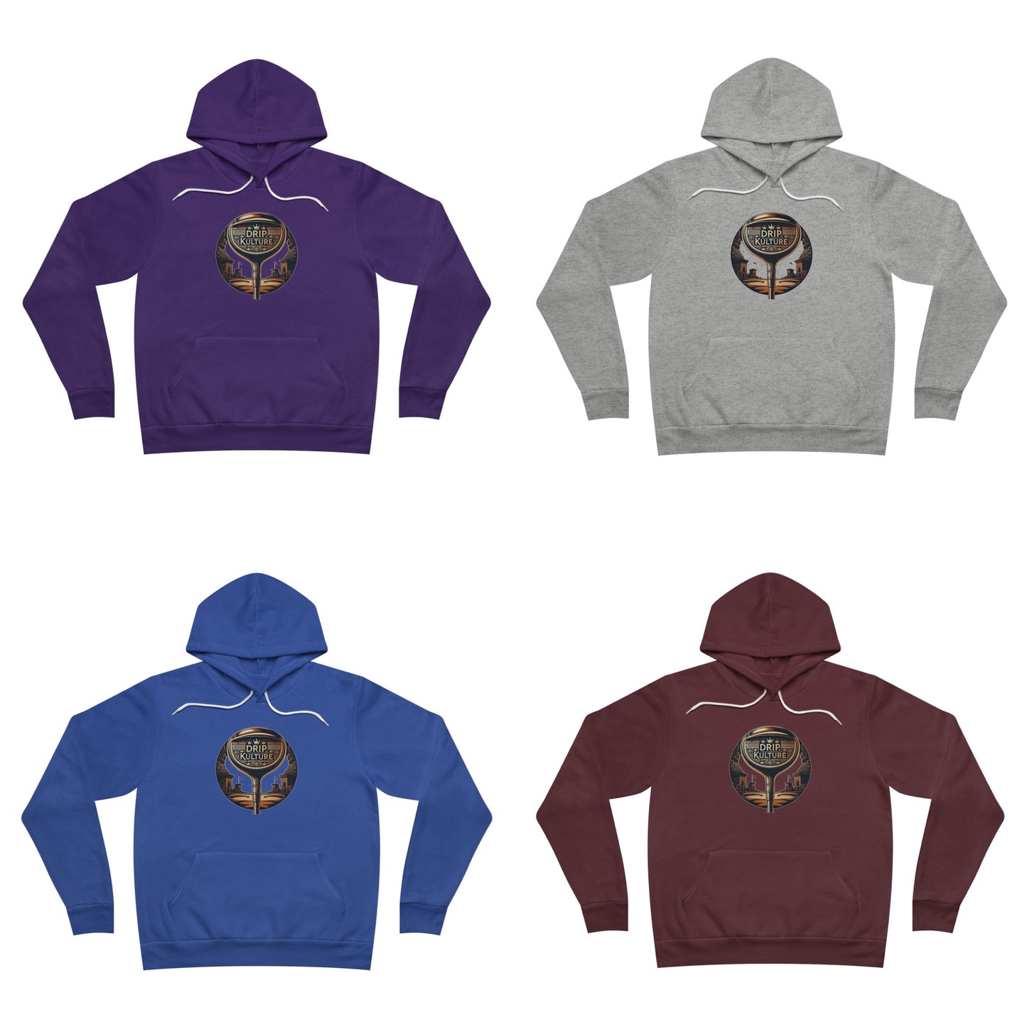 Crown Driver Unisex Sponge Hoodie - Multiple Colors