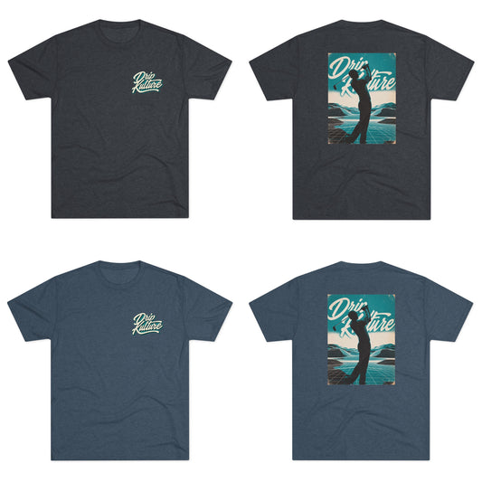 Vintage Golfer Unisex Tri-Blend T-Shirt - Multiple Colors