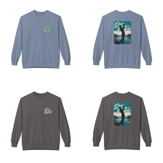 Vintage Golfer Unisex Crewneck - Multiple Colors