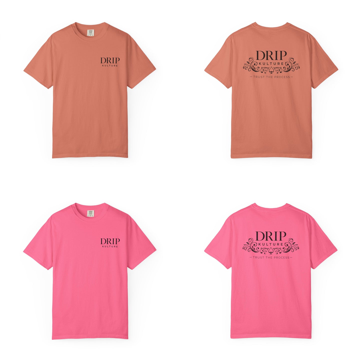 Drip Kulture "Trust the Process" Unisex T-shirt - Multiple Colors