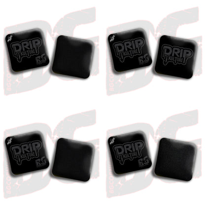 2025 Multiple Bag Models - DK x BG "Blackout" - ACL Pro Stamped Cornhole Bags - Set of 4 Bags