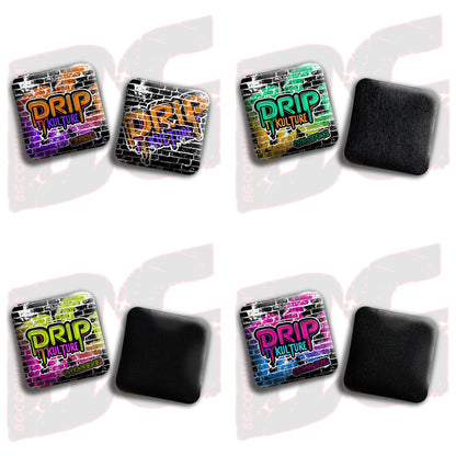 2025 Multiple Bag Models - DK x BG "Brick" - ACL Pro Stamped Cornhole Bags - Set of 4 Bags