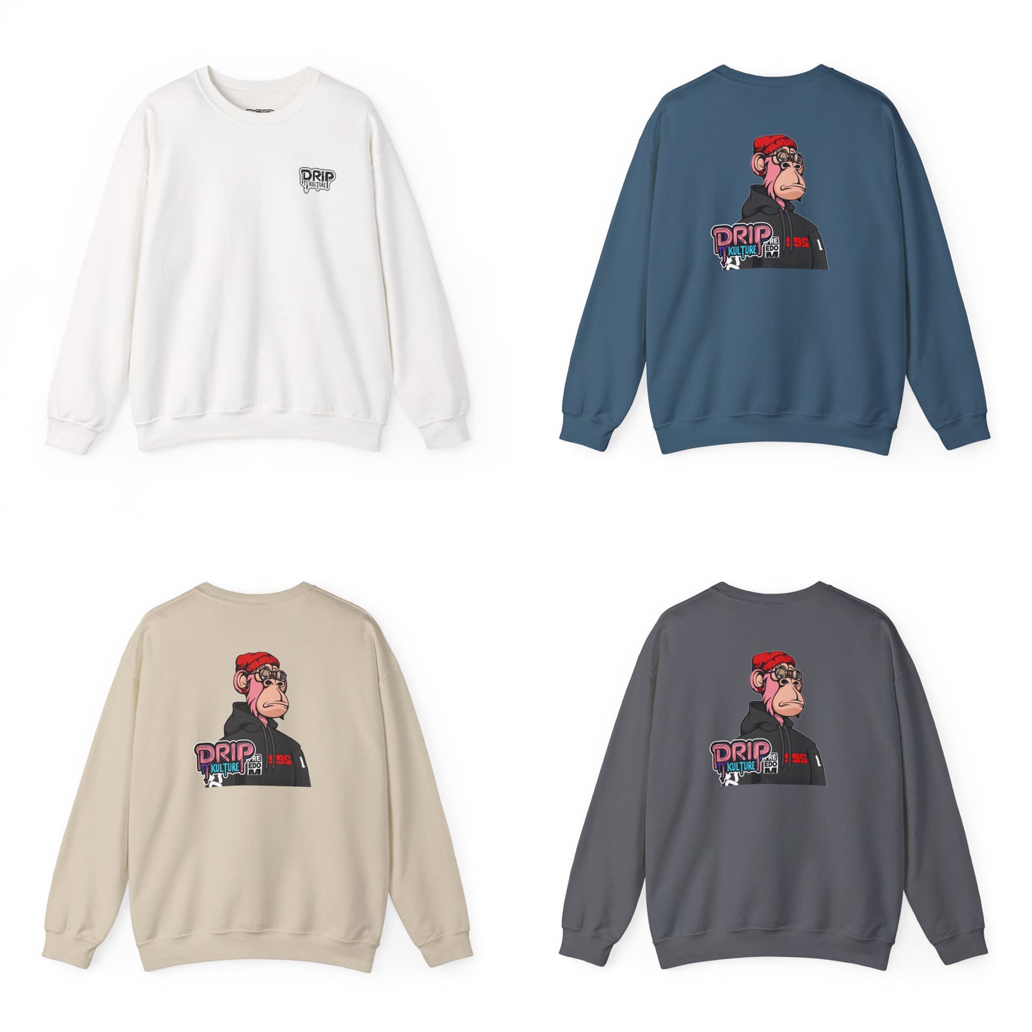 NFT Original Drip Kulture Unisex Sweatshirt - Multiple Colors