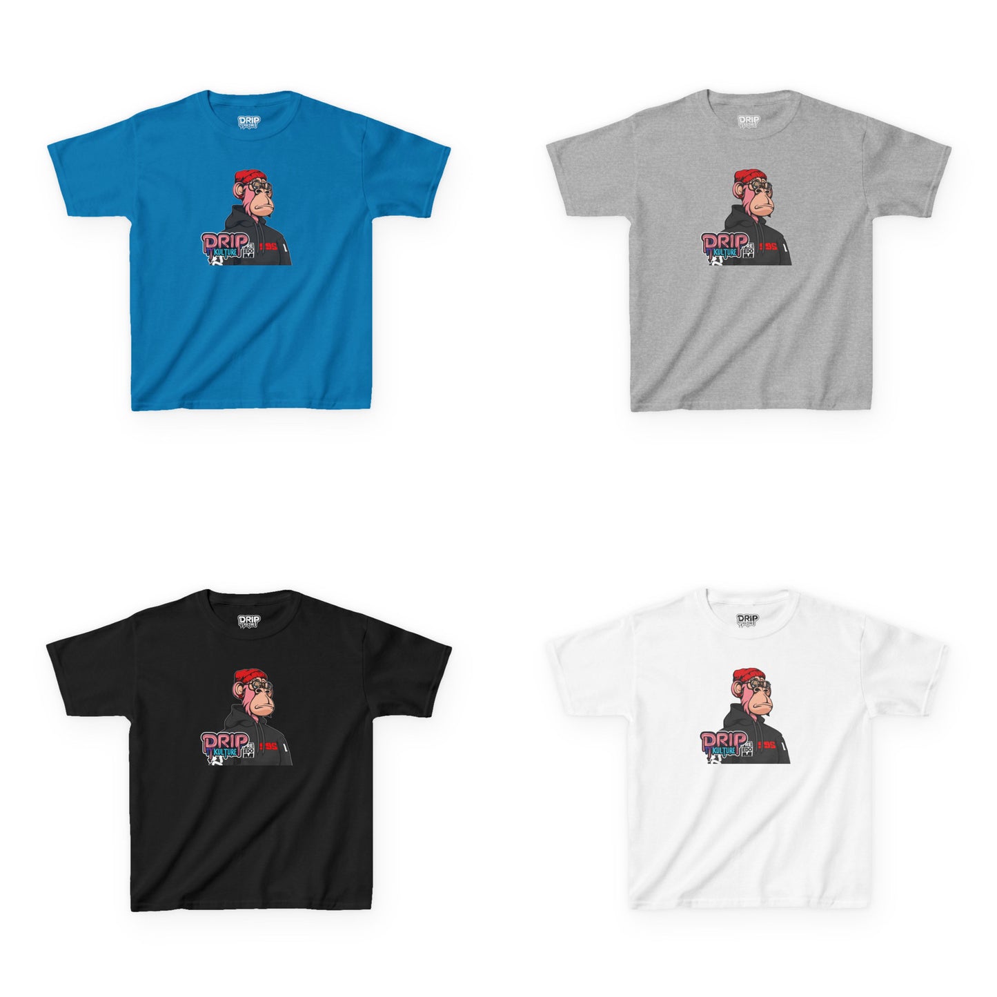 Youth NFT Original Drip Kulture Tee - Multiple Colors
