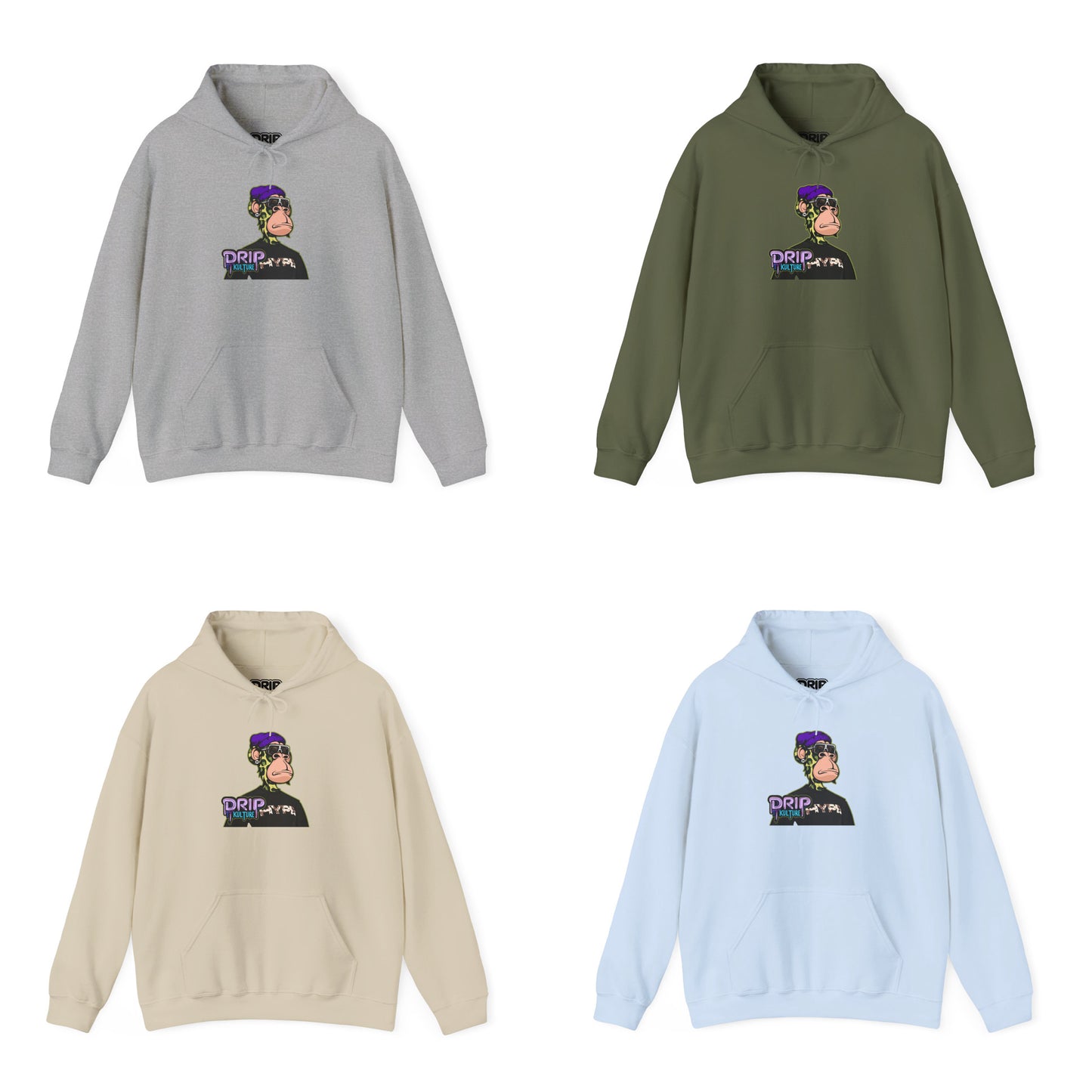 NFT Spotted Drip Kulture Unisex Hoodie - Multiple Colors