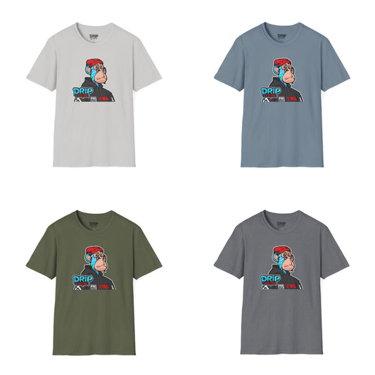 NFT Blue Lightning Drip Kulture Unisex Tee - Multiple Colors