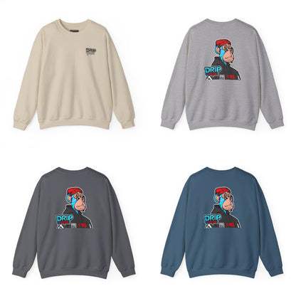 NFT Blue Lightning Drip Kulture Unisex Sweatshirt - Multiple Colors
