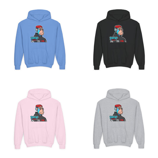 Youth NFT Blue Lightning Drip Kulture Hoodie - Multiple Colors