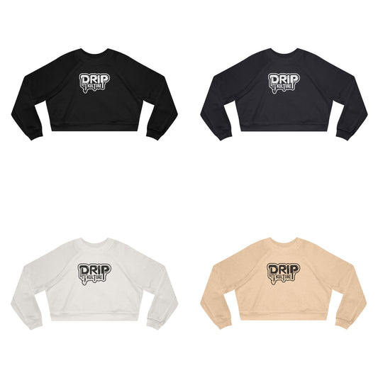 Drip Kulture Women's Cropped Pullover - Multiple Colors
