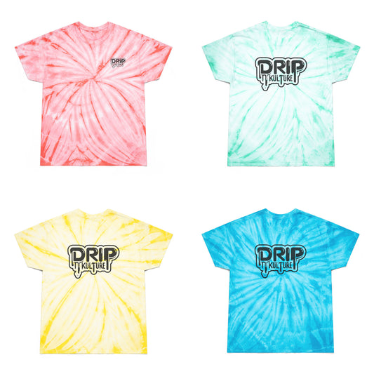 Drip Kulture Tie-Dye Tee - Multiple Colors