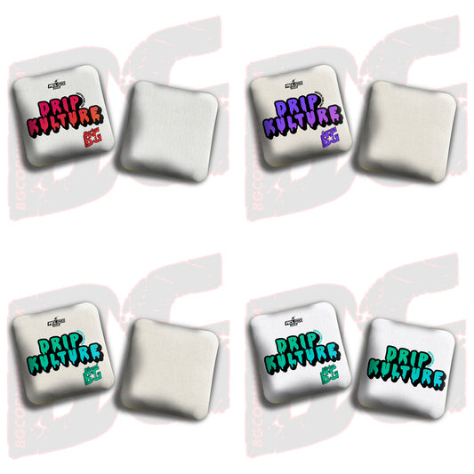 2026 Multiple Bag Models - DK x BG "DK Gradient" - ACL Pro Stamped Cornhole Bags - Set of 4 Bags