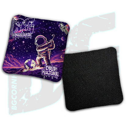 2026 Multiple Bag Models - DK x BG "Astro Golfer" - ACL Pro Stamped Cornhole Bags - Set of 4 Bags