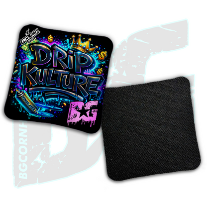 2026 Multiple Bag Models - DK x BG "Graffiti King" - ACL Pro Stamped Cornhole Bags - Set of 4 Bags