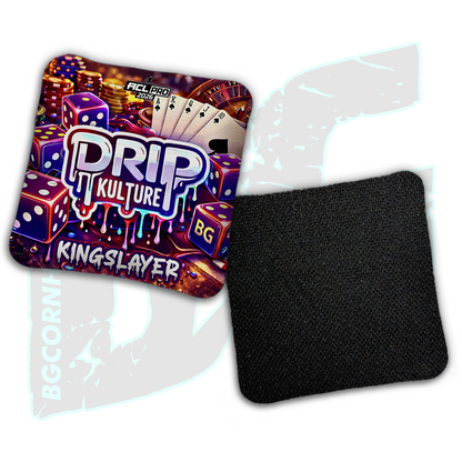 2026 Multiple Bag Models - DK x BG "Jackpot" - ACL Pro Stamped Cornhole Bags - Set of 4 Bags