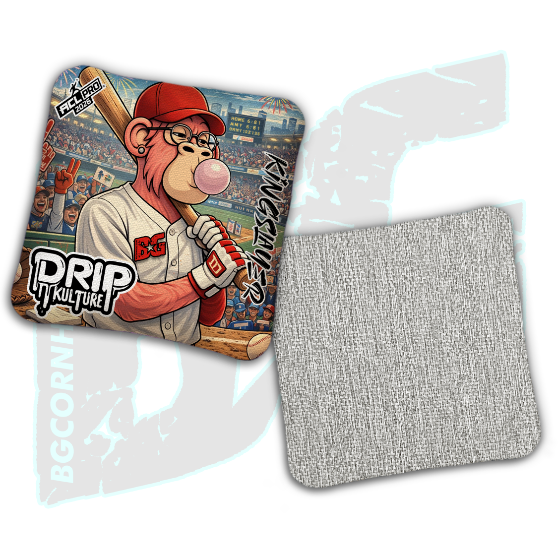 2026 Multiple Bag Models - DK x BG "Walk-Off" - ACL Pro Stamped Cornhole Bags - Set of 4 Bags