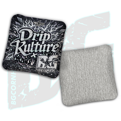 2026 Multiple Bag Models - DK x BG "Aftershock" - ACL Pro Stamped Cornhole Bags - Set of 4 Bags